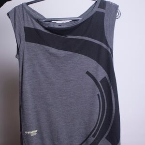 GSTAR no sleeve top